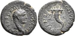 Ancient Coins - Domitian, as Caesar. Æ Semis. VERY RARE.