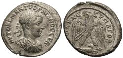 Ancient Coins - Syria, Seleucis & Pieria. Antioch. Gordian III. BI Tetradrachm.