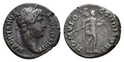 Ancient Coins - Hadrian. AR Denarius. Romulus.