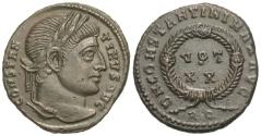 Ancient Coins - Constantine I - The Great. Æ Follis. Rome Mint.