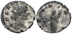 Ancient Coins - Gallienus. Silvered Antoninianus. Providentia.