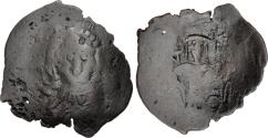 Ancient Coins - Byzantine Empire. Theodore I Comnenus-Lascaris. Emperor of Nicaea. Æ Trachy. RARE.