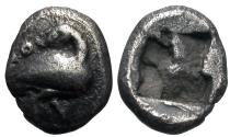 Ancient Coins - Thrace, Eion. AR Diobol. Goose.
