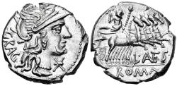 Ancient Coins - Roman Republic. L. Antestius Gragulus. AR Denarius. Lustrous!