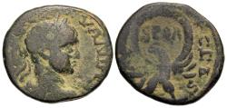 Ancient Coins - Samaria, Caesarea Maritima. Severus Alexander. Æ 22 mm.