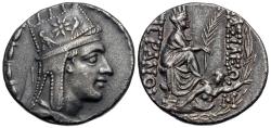Ancient Coins - Kings of Armenia. Tigranes II 'The Great.' AR Tetradrachm.