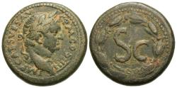 Ancient Coins - Syria, Seleucis & Pieria. Antioch. Vespasian. Æ As.
