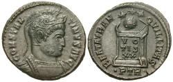 Ancient Coins - Constantine I - The Great. Æ Follis. Public Vows.