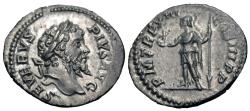 Ancient Coins - Septimius Severus. AR Denarius. Roma.