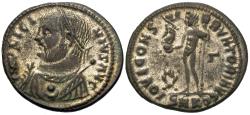 Ancient Coins - Licinius I. Æ Silvered Follis. Cyzicus Mint.