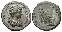 Ancient Coins - Caracalla. AR Denarius. Securitas.