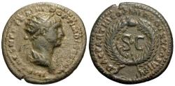 Ancient Coins - Trajan. Æ Semis.