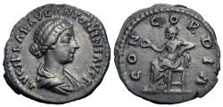 Ancient Coins - Lucilla. AR Denarius. Concordia.