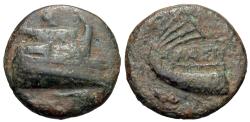 Ancient Coins - Lycia, Phaselis. Æ 16 mm. Galley.