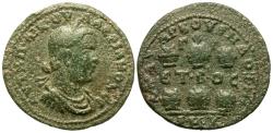 Ancient Coins - Cilicia, Anazarbus. Valerian I. Six Prize Crowns.