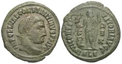 Ancient Coins - Constantine I - The Great. Æ Follis. Alexandria Mint.