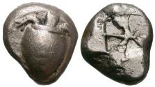 Ancient Coins - Attica, Aegina. AR Stater. Sea Turtle.