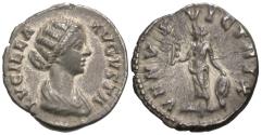 Ancient Coins - Lucilla. AR Denarius. Venus.
