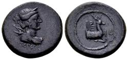 Ancient Coins - Lydia, Hierocaesarea Pseudo-autonomous. Æ 20 mm. VERY RARE.