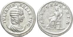 Ancient Coins - Julia Domna. AR Antoninianus. Venus.