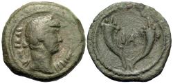 Ancient Coins - Roman Egypt, Alexandria. Hadrian. Æ Obol.