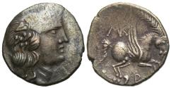 Ancient Coins - Islands off Epeiros. Korkyra. Under Roman Rule. AR Didrachm.