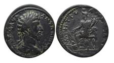 Ancient Coins - Galatia, Ancyra. Marcus Aurelius. Æ 31 mm. Tyche. RARE.