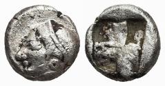 Ancient Coins - Ionia, Phokaia. AR Diobol.