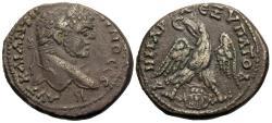 Ancient Coins - Syria, Gadara. Caracalla. AR Tetradrachm. Three Graces.