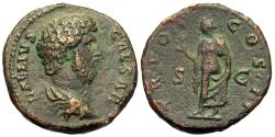 Ancient Coins - Aelius. Æ As. Spes.