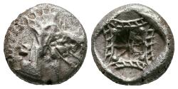 Ancient Coins - Caria, Kindya. AR Tetrobol. Ketos.