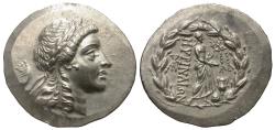 Ancient Coins - Aeolis, Myrina. AR Tetradrachm. Apollo.