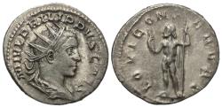 Ancient Coins - Philip II, as Caesar. AR Antoninianus. Jupiter.