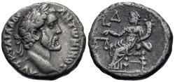 Ancient Coins - Roman Egypt, Alexandria. Antoninus Pius. BI Tetradrachm. Dikaiosyne.
