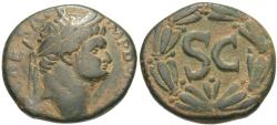 Ancient Coins - Syria, Seleucis and Pieria. Antioch. Domitian. Æ As.
