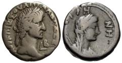 Ancient Coins - Roman Egypt, Alexandria. Galba. BI Tetradrachm.