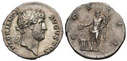 Ancient Coins - Hadrian. AR Denarius. Genius of the Roman People.