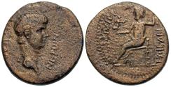 Ancient Coins - Lydia, Tralles. Nero. Æ 24 mm. RARE.