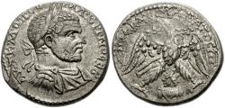 Ancient Coins - Syria, Seleucis & Pieria. Emesa. Macrinus. BI Tetradrachm.
