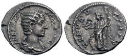 Ancient Coins - Julia Mamaea. AR Denarius. Venus.