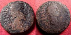 Ancient Coins - AUGUSTUS AE 22mm. Lilybaeum, Sicily, 27 AD or later. Struck under Proconsul Quintus Terentius.