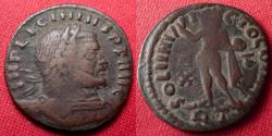Ancient Coins - LICINIUS I AE follis. Rome, 314-315 AD. Old collector's envelope, dated Oct 1905.
