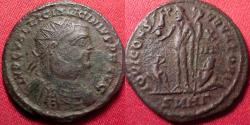Ancient Coins - LICINIUS I AE radiate follis of 12.5 denarii. IOVI CONSERVATORI, Heraclea mint.