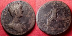 Ancient Coins - TRAJAN AE 26mm. Odessus, Moesia Inferior. Apollo seated left