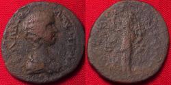 Ancient Coins - PLAUTILLA AE 23mm. Asopus, Laconia. Athena standing, holding spear & cypress branches. Rare