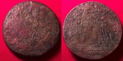Ancient Coins - PTOLEMY III EUERGETES AE 45mm octobol/oktobol. Zeus-Ammon / Eagle.