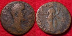 Ancient Coins - SEPTIMIUS SEVERUS AE 22mm. Ionia, Ephesus (Ephesos). Tyche standing, holding statue of Artemis Ephesia.