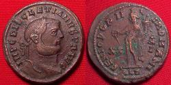 Ancient Coins - DIOCLETIAN AE large follis. Genio Populi Romani, Alexandria mint. 10.6 grams.