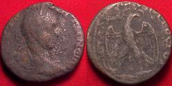 Ancient Coins - ELAGABALUS AR silver tetradrachm, struck at Antioch. Eagle standing.
