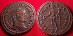 Ancient Coins - DIOCLETIAN AE large follis. Cyzicus mint. Genius standing